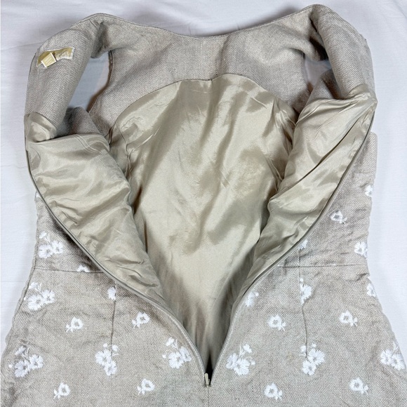 Michael Kors linen floral Sleeveless Dress - Picture 7 of 11